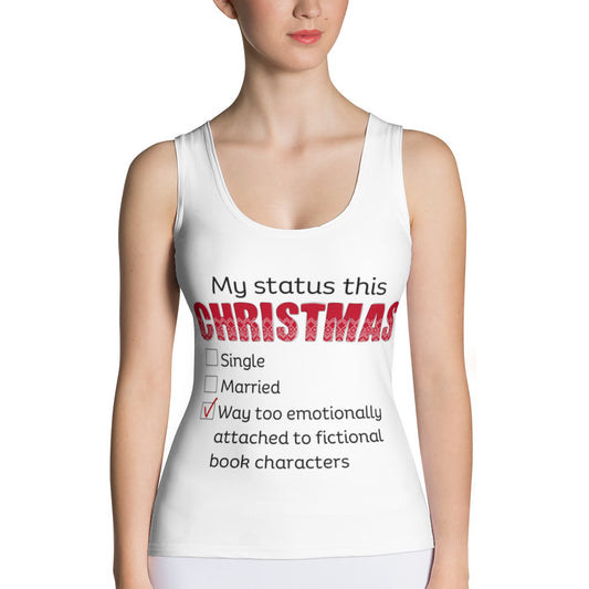 Christmas Status - Sublimation Cut & Sew Tank Top