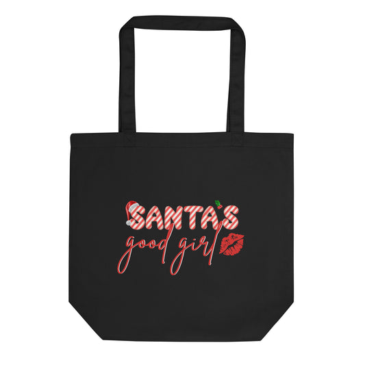 Santa's Good Girl Eco Tote Bag