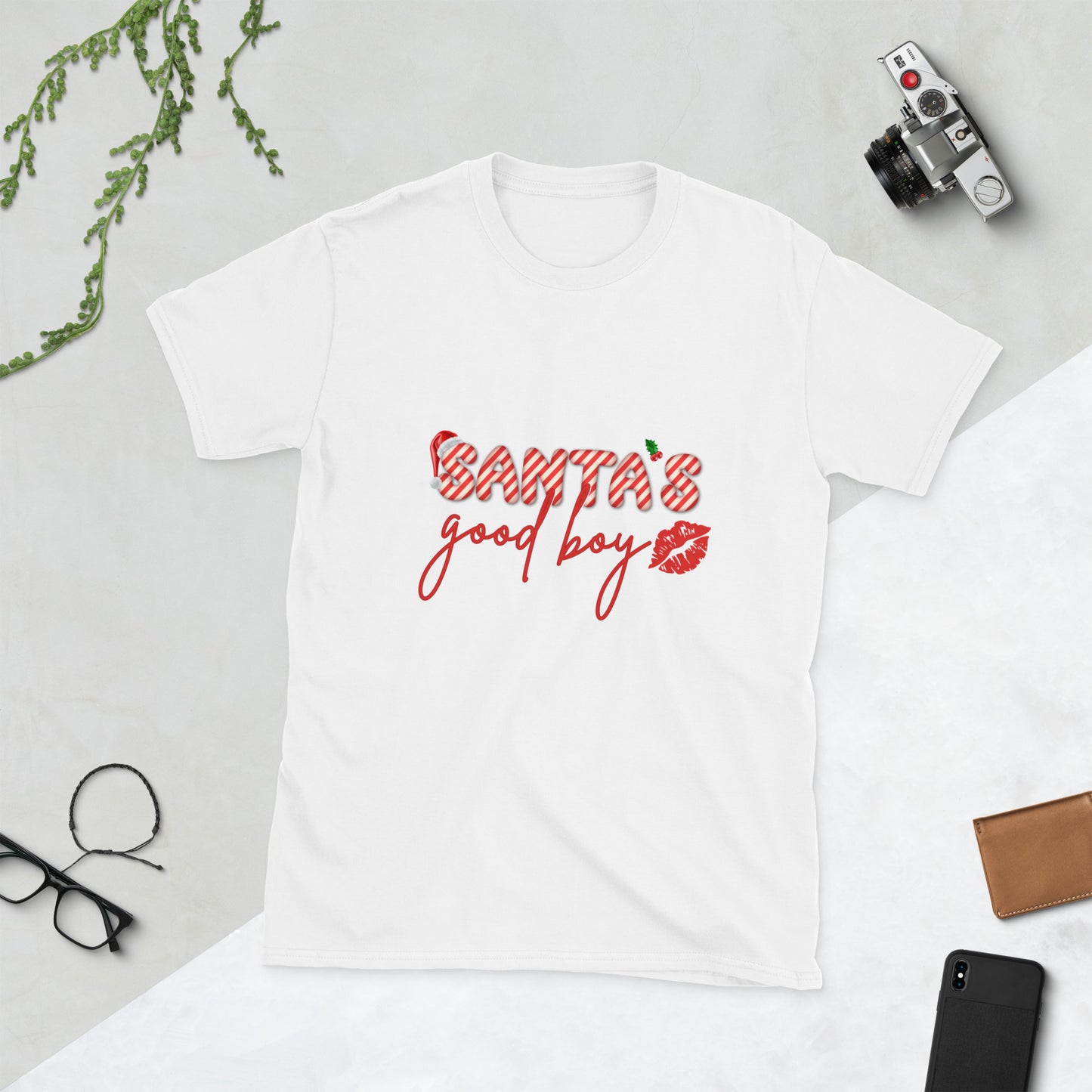 Santa's Good Boy - Short-Sleeve Unisex T-Shirt