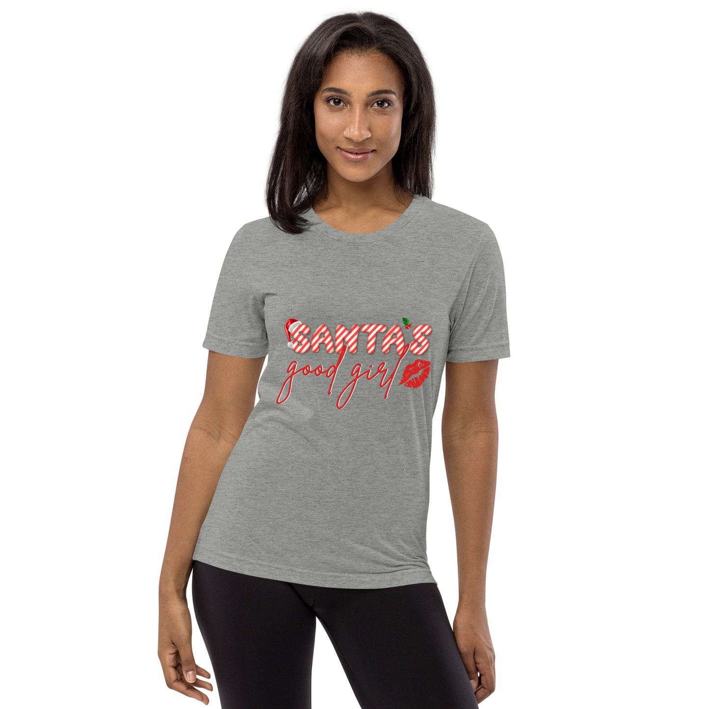 Santa's Good Girl Short sleeve t-shirt