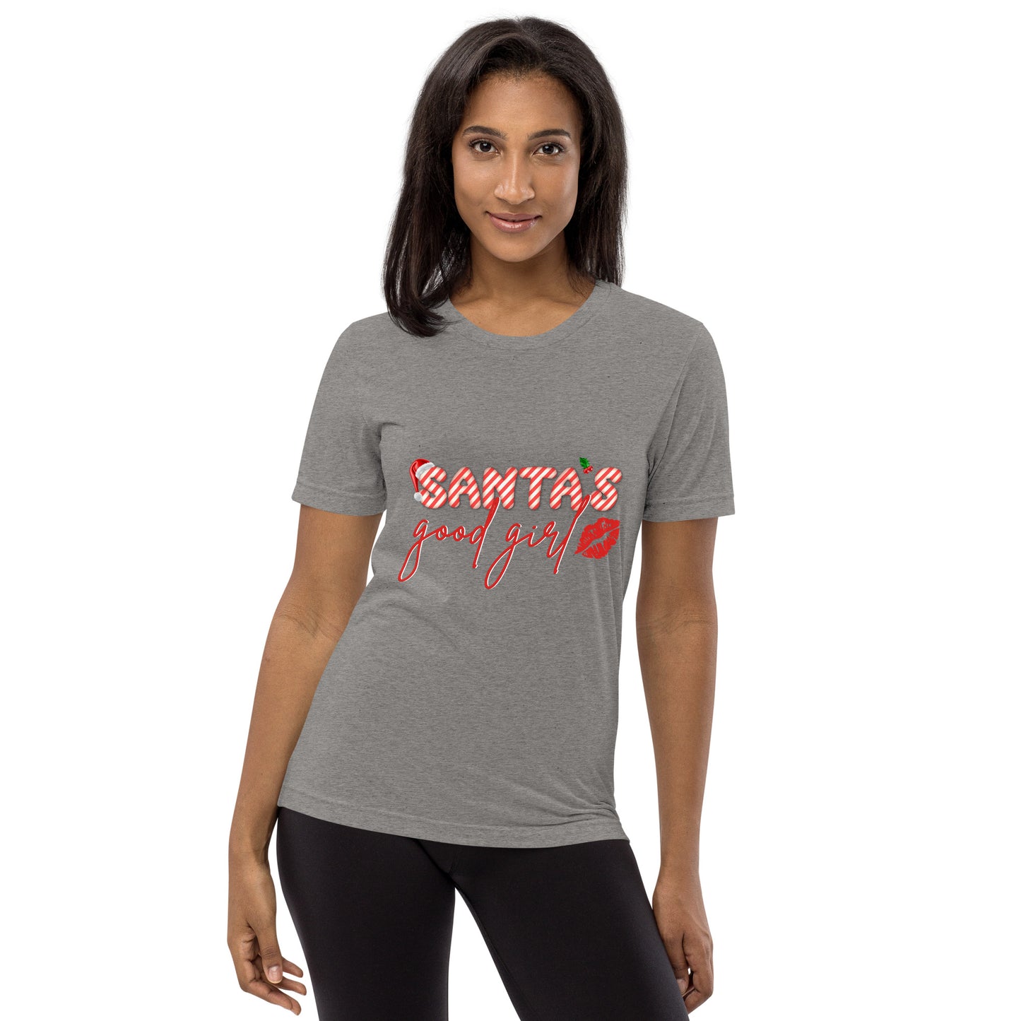 Santa's Good Girl Short sleeve t-shirt