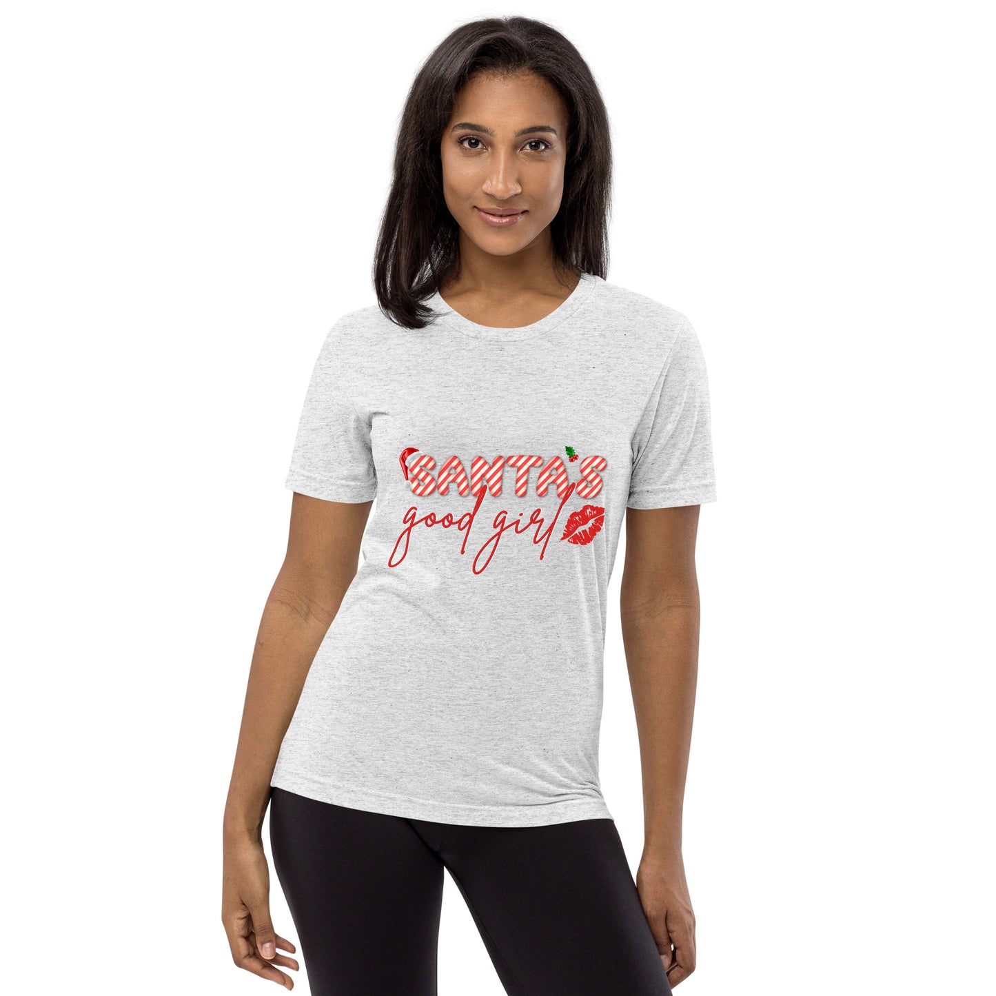 Santa's Good Girl Short sleeve t-shirt