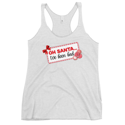 Oh Santa... Women's Racerback Tank