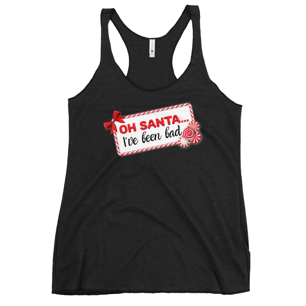 Oh Santa... Women's Racerback Tank