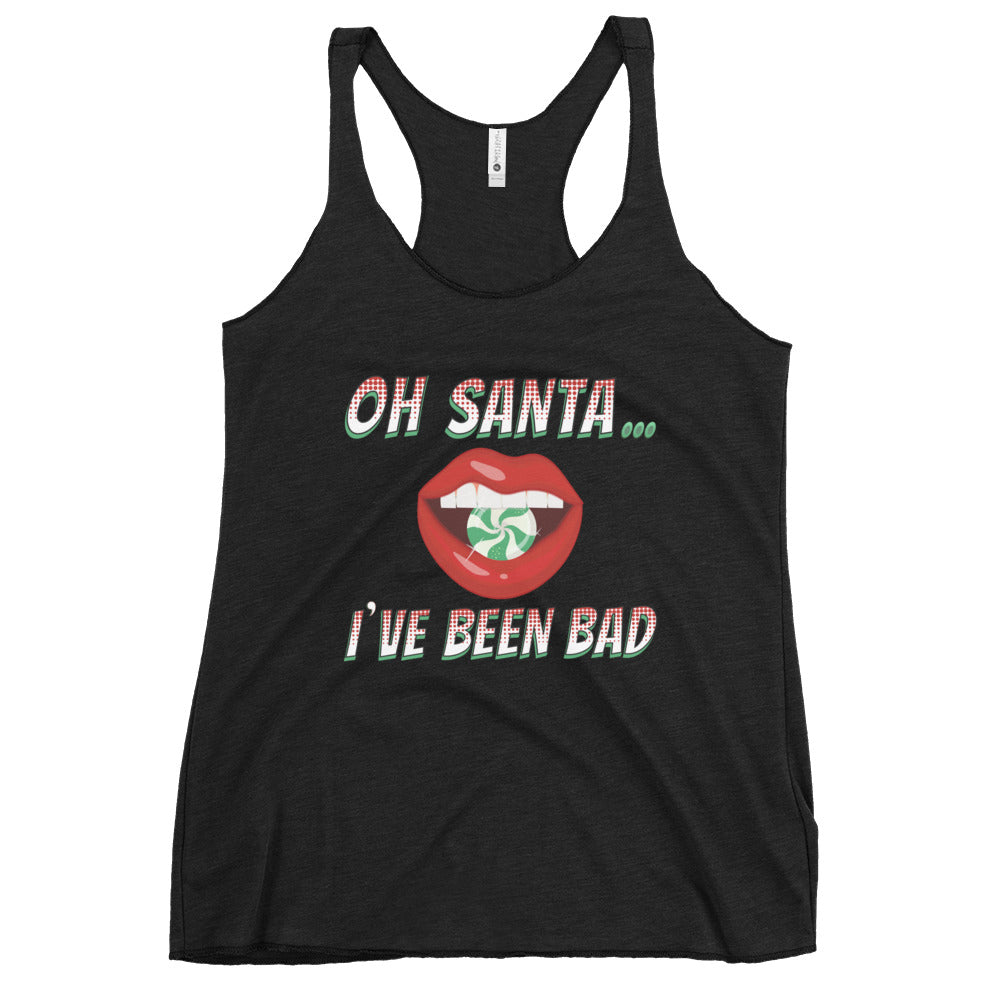 Oh Santa... Women's Racerback Tank