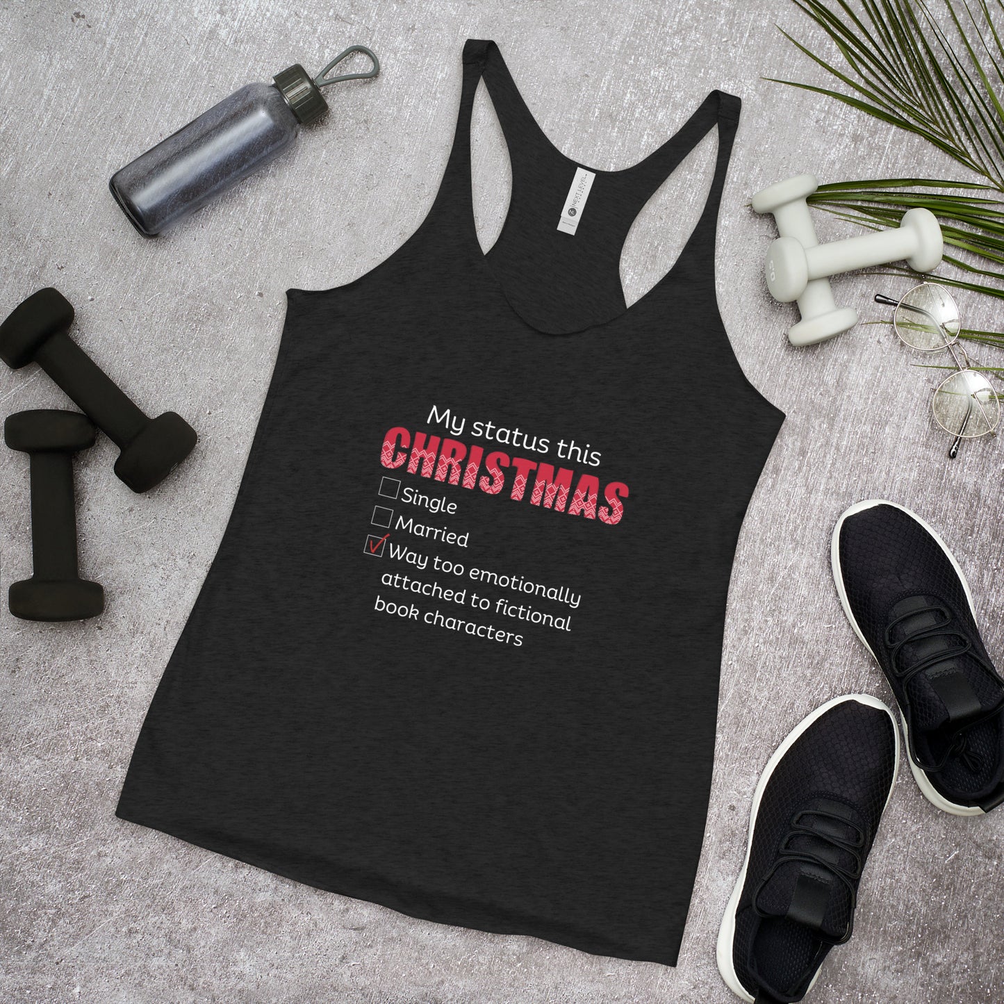 Christmas Status - Women's Racerback Tank