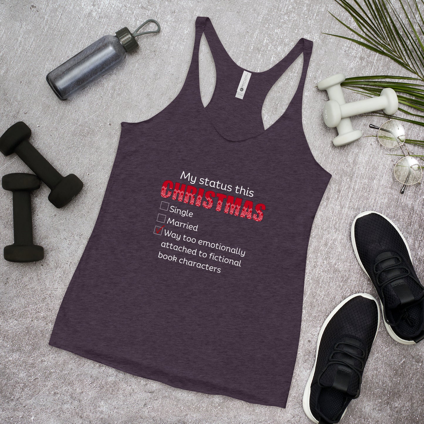 Christmas Status - Women's Racerback Tank