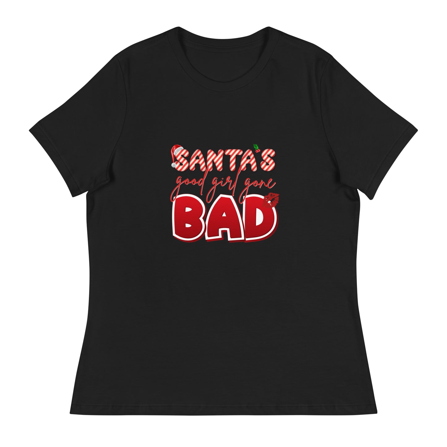 Santa's Good Girl Gone Bad - Women's Relaxed T-Shirt