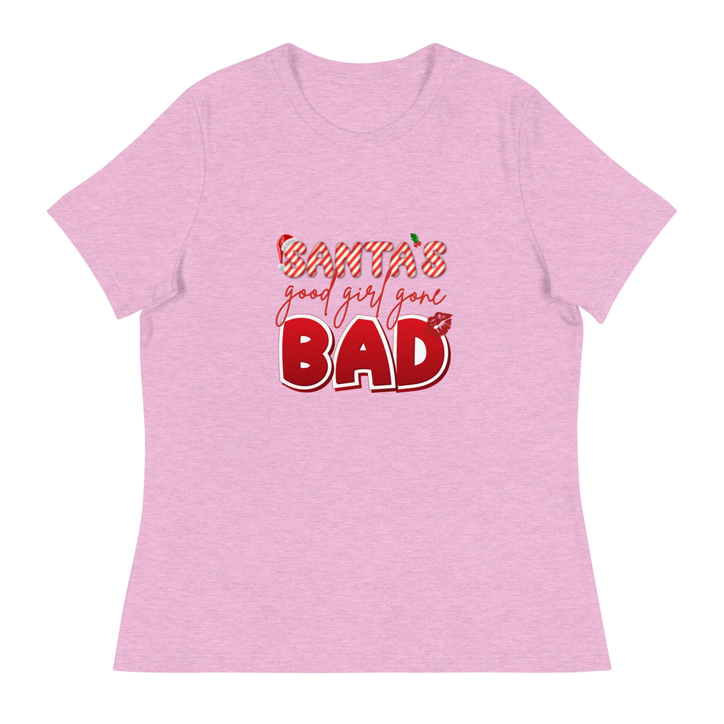 Santa's Good Girl Gone Bad - Women's Relaxed T-Shirt