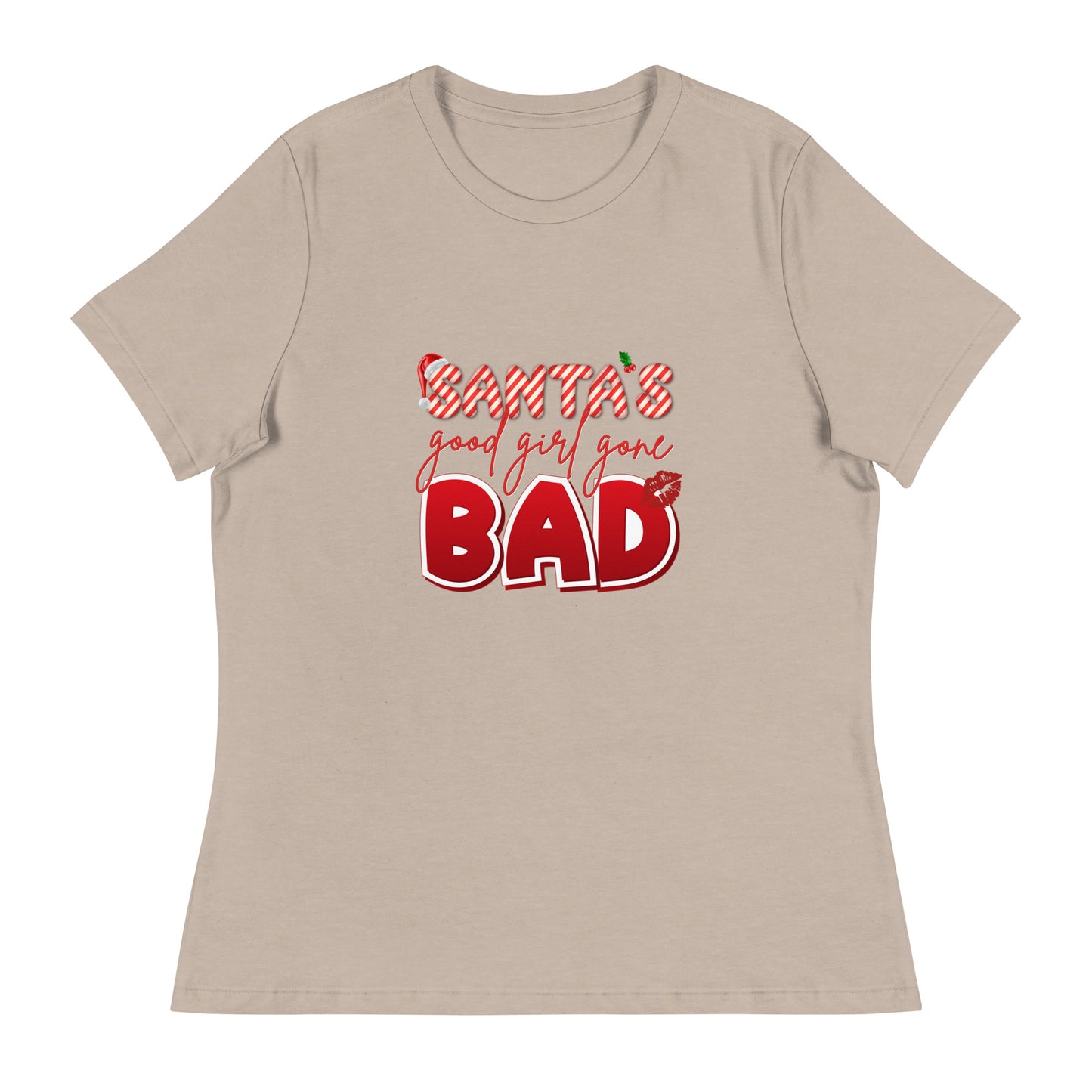 Santa's Good Girl Gone Bad - Women's Relaxed T-Shirt