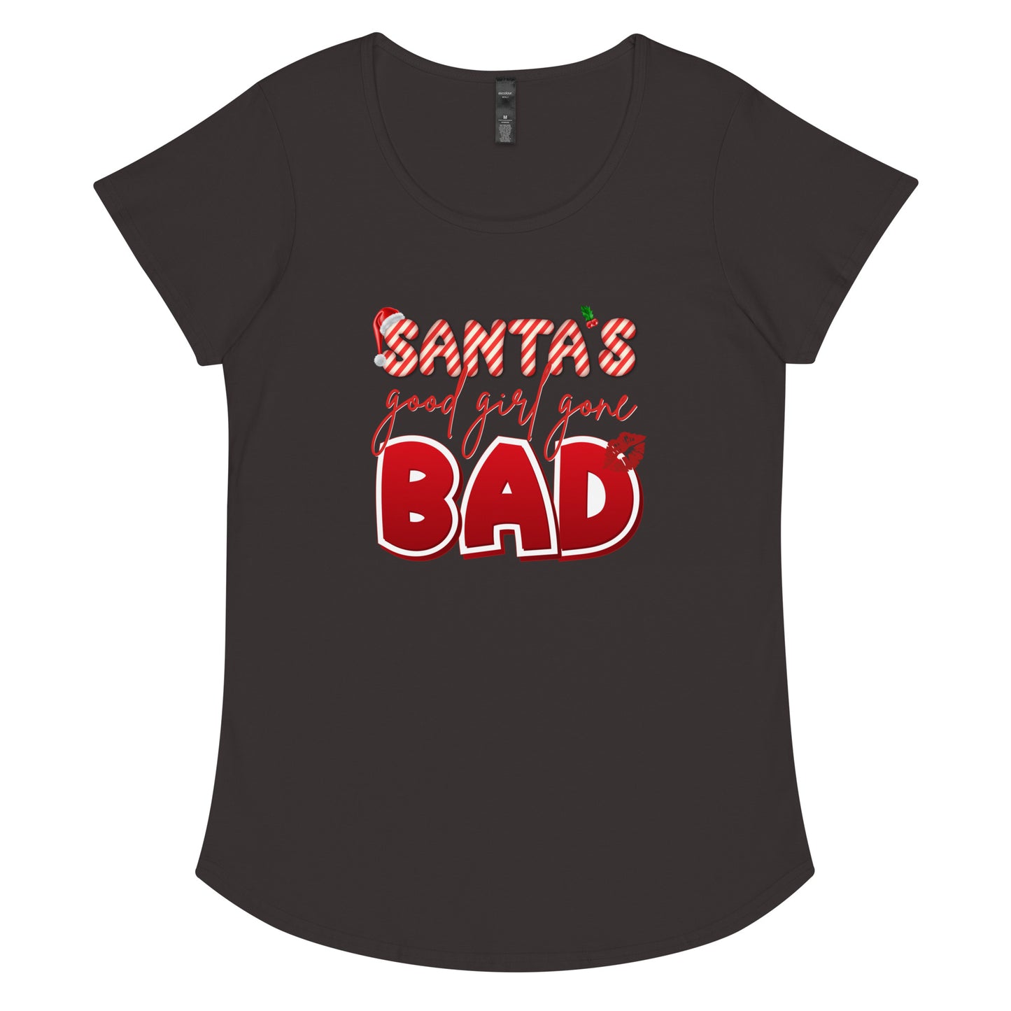 Santa's Good Girl Gone Bad - Women’s round neck tee