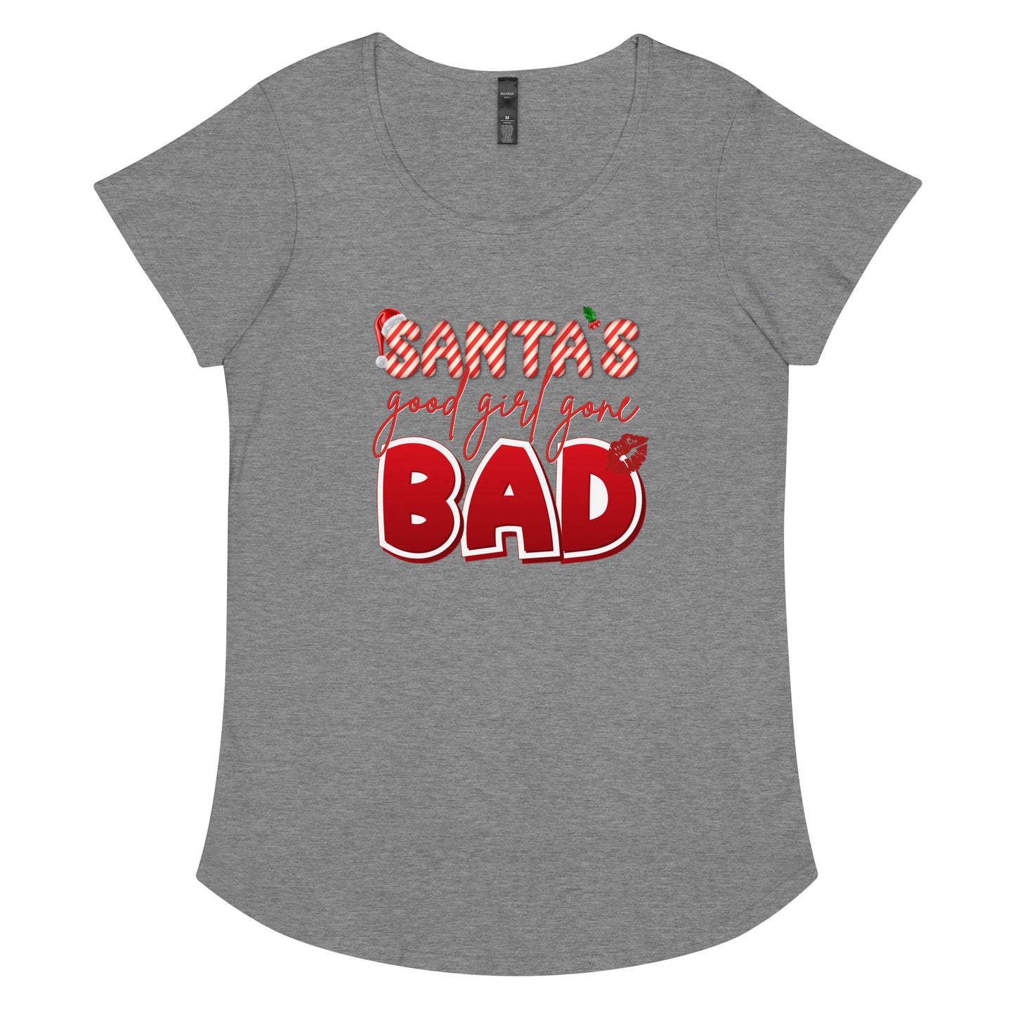 Santa's Good Girl Gone Bad - Women’s round neck tee