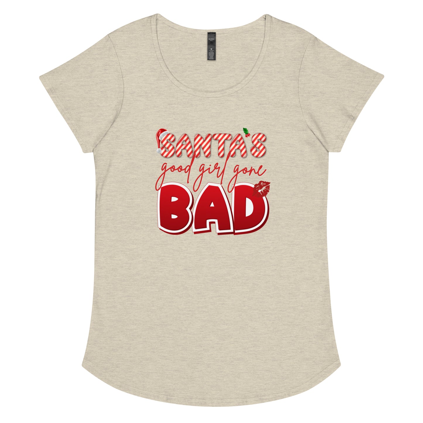 Santa's Good Girl Gone Bad - Women’s round neck tee