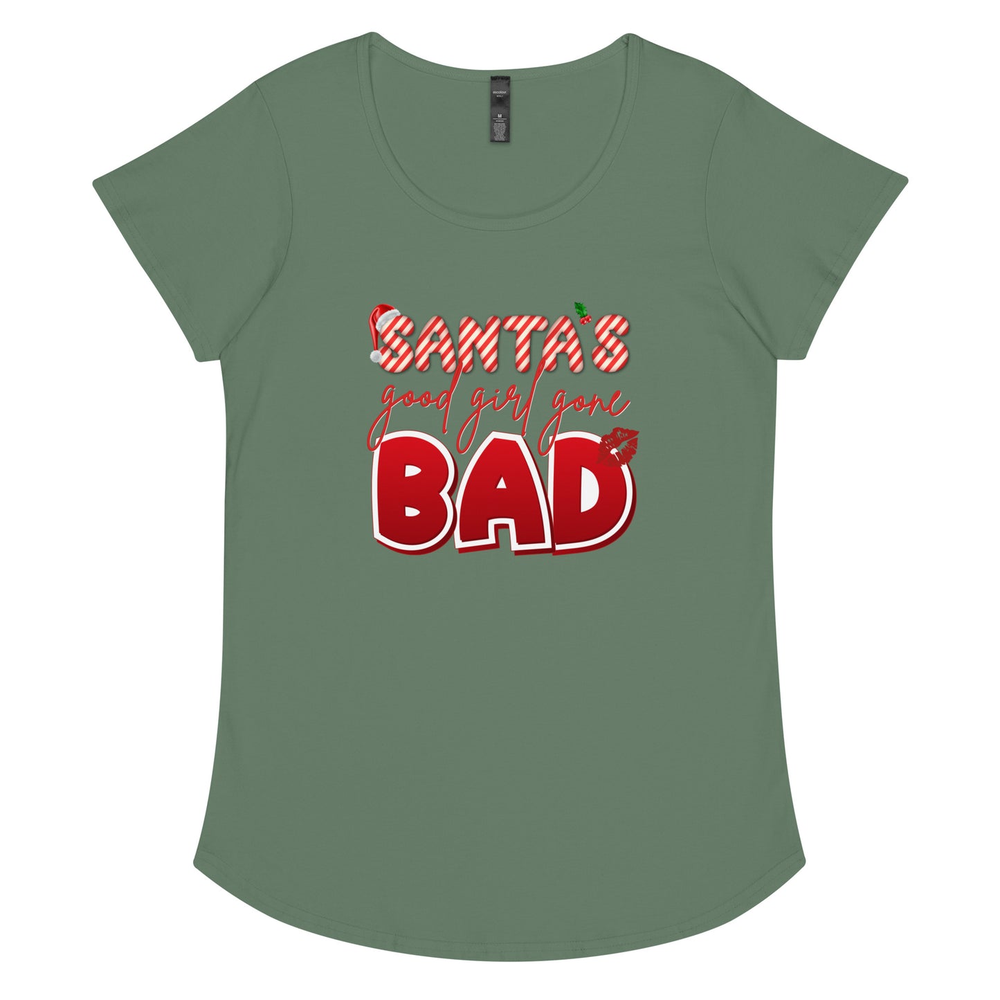 Santa's Good Girl Gone Bad - Women’s round neck tee